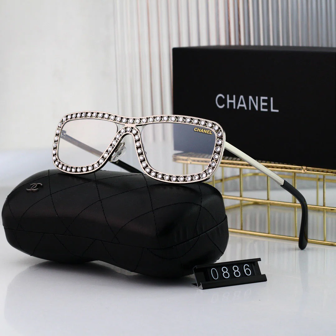 fashionable full-Di*m*nd visor sunglasses