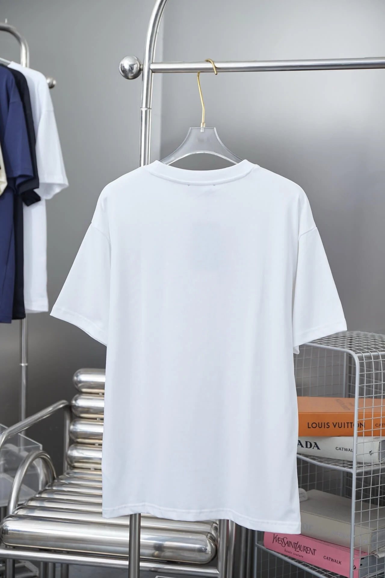 Letter Stickers T Shirt