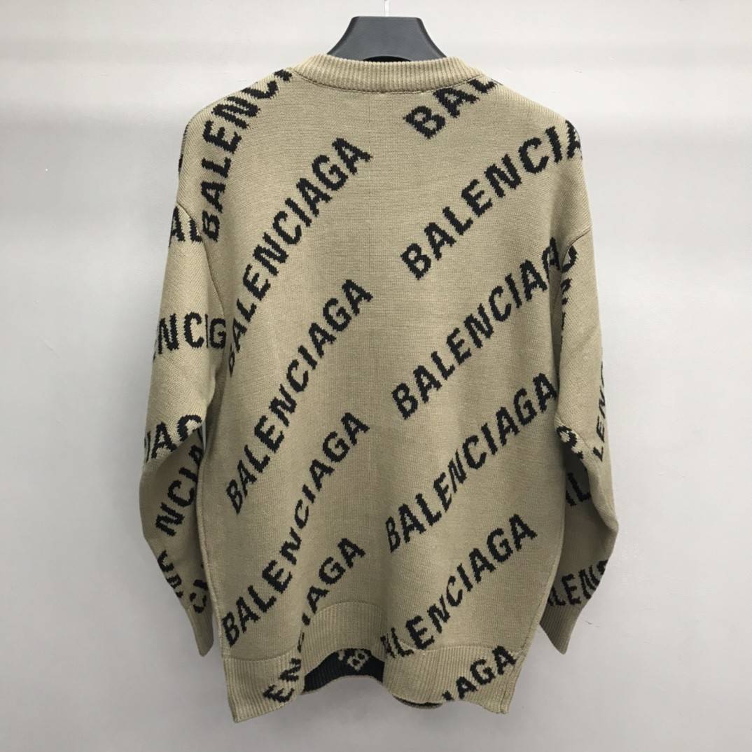 Balenciaga letter sweater