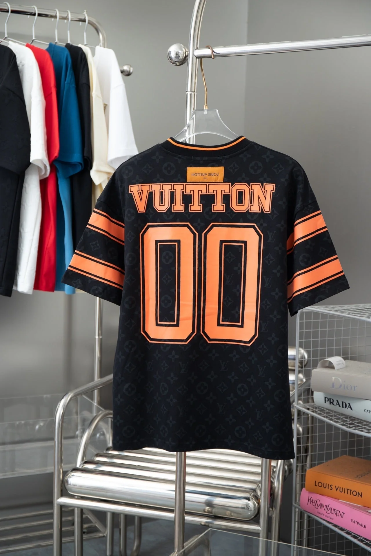 Splicing Print T Shirt