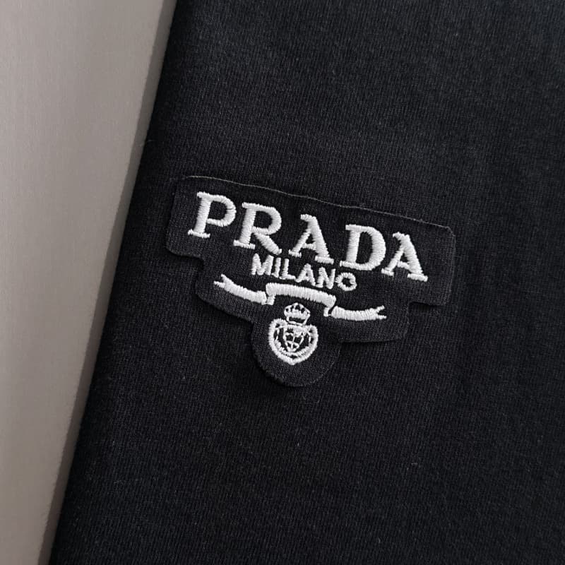 Minimalist Patchwork Embroidered T-Shirt