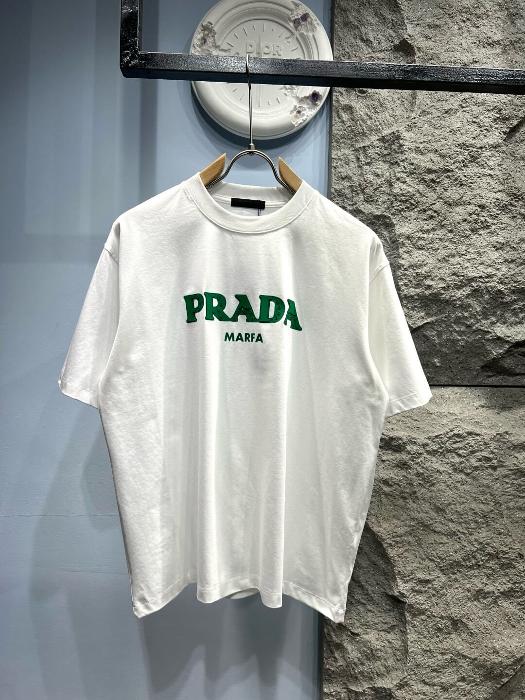 Green Silicone Graphic T Shirt