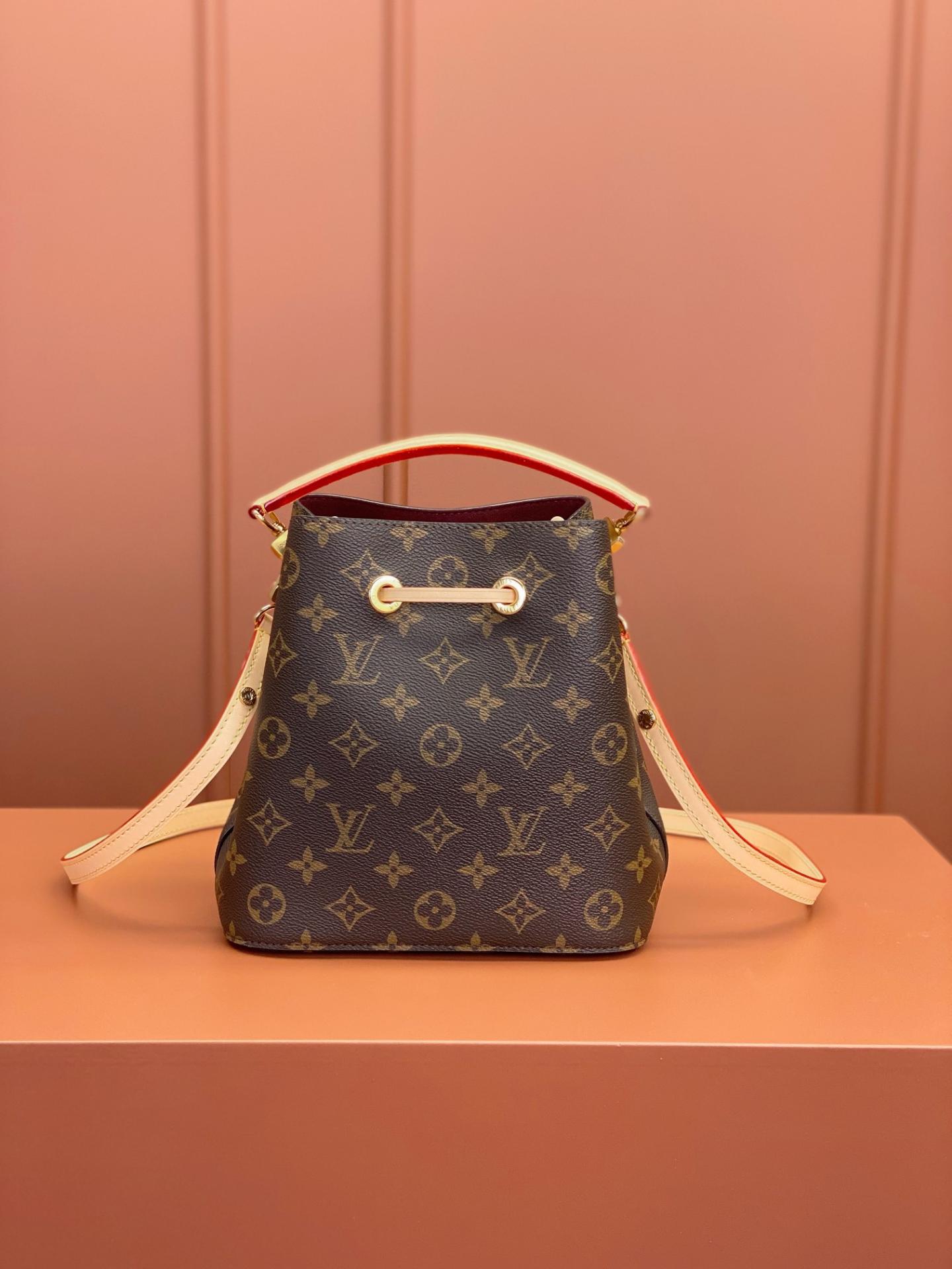 L*V NEONOE BB bucket M46319 size:20*20*13cm