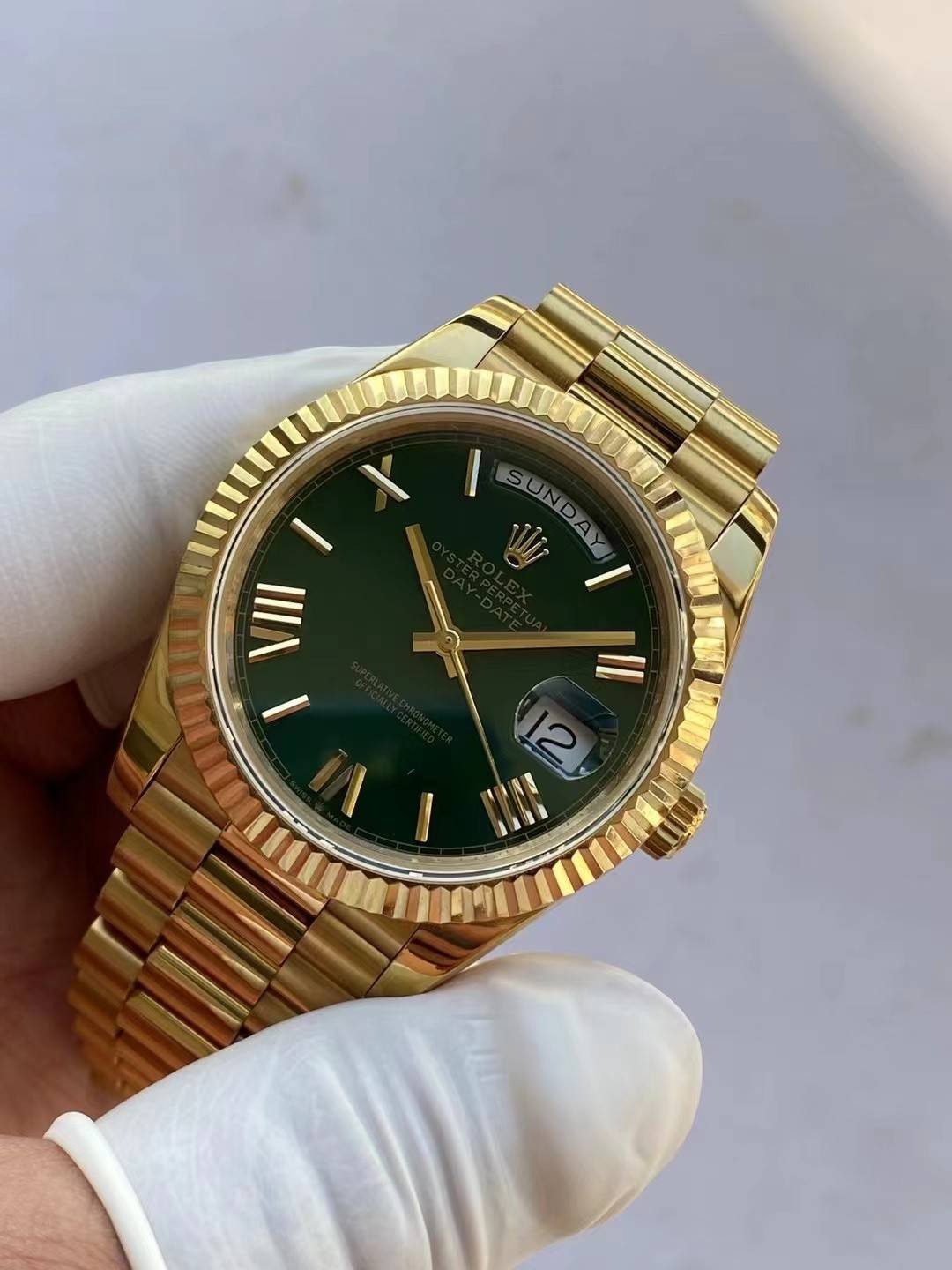 Rolex Week calendar series wristwatch 41mm