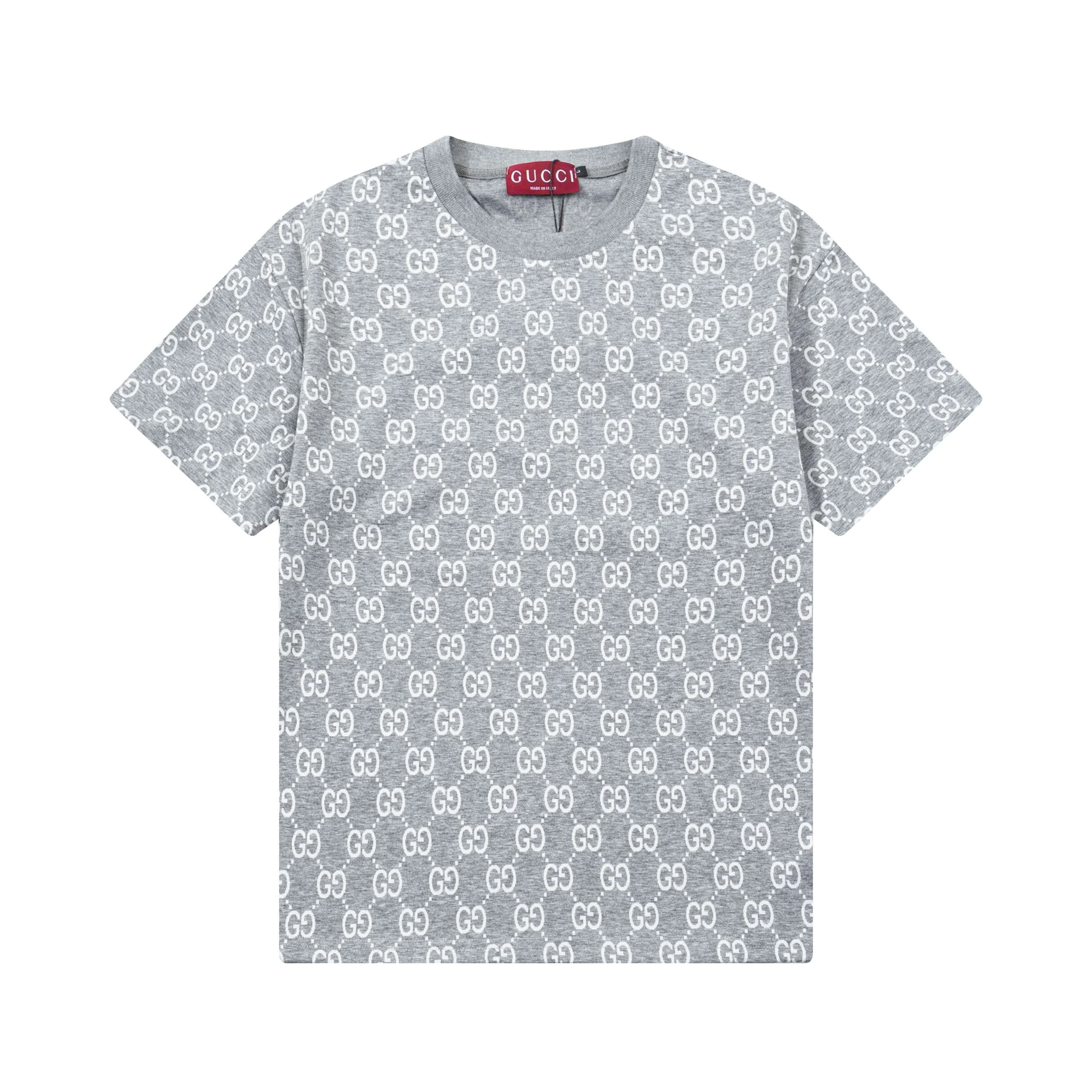 Multicolor Double G Full Print T Shirt