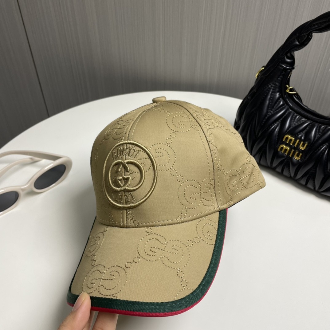 [#5010] G*u*i baseball cap peaked c ap hat