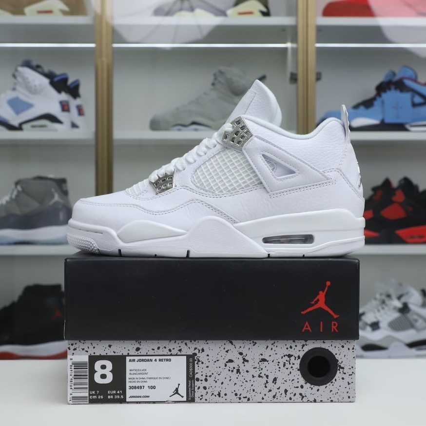 AIR JORDAN 4 RETRO ''PURE MONEY'' - 308497-100