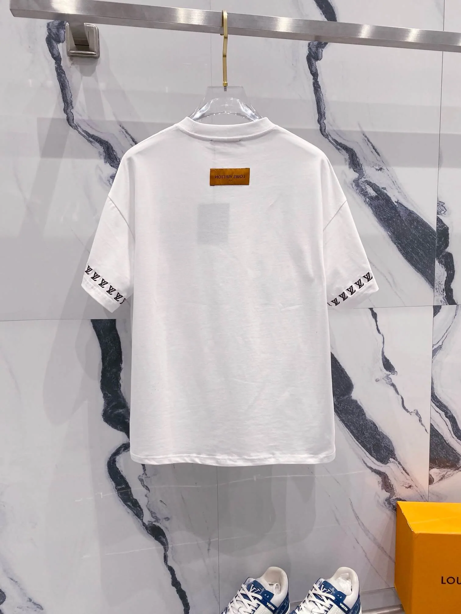 Sleeve Embroidery Pattern T Shirt