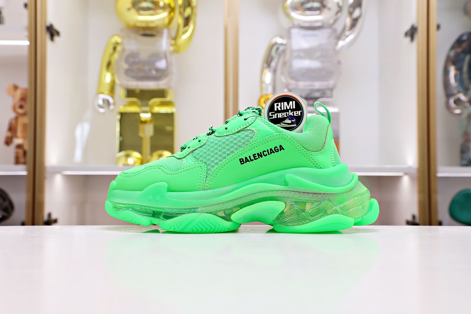 Balenciaga TRIPLE S green