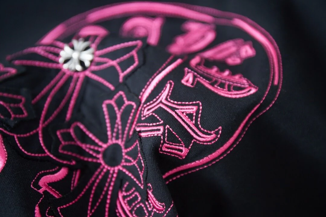 Cross Embroidery T Shirt