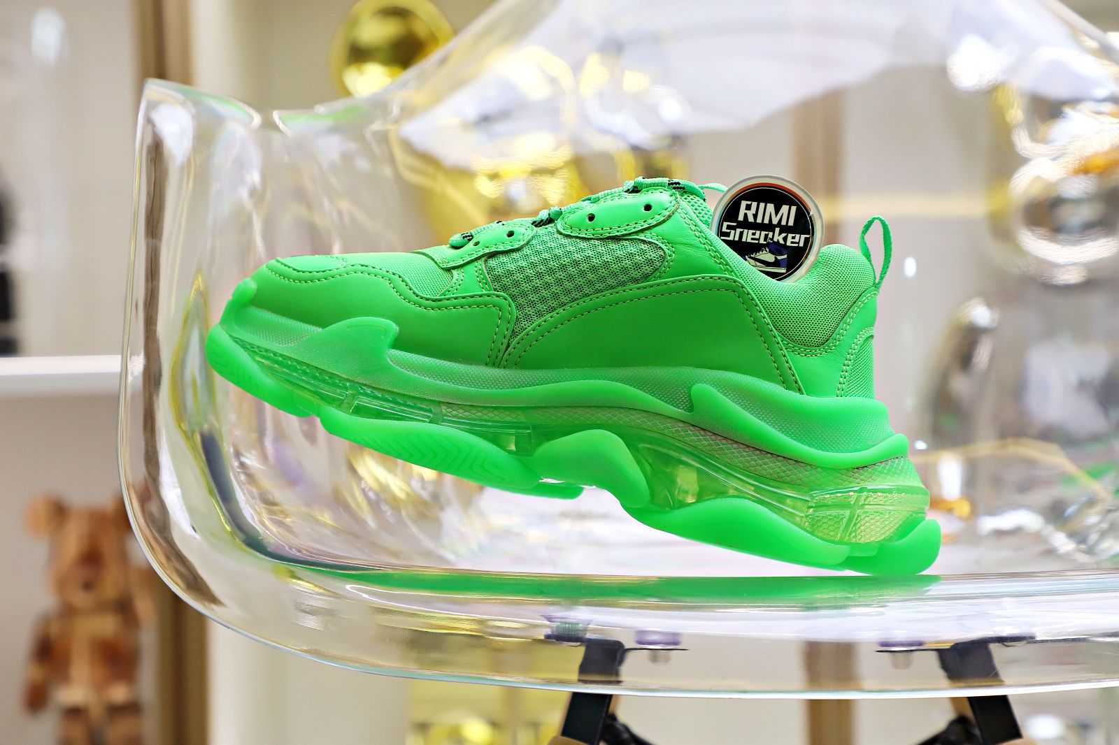Balenciaga TRIPLE S green
