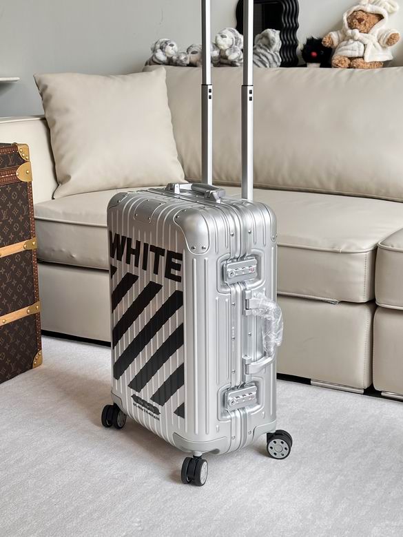 Rimowa silver off-white™ x rimowa co-branded luggage 21chic