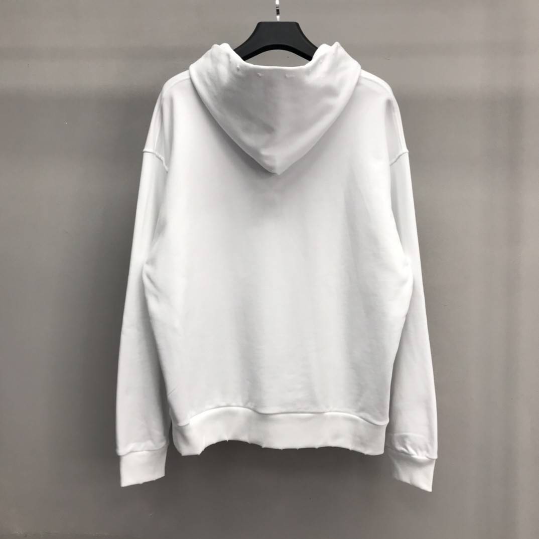 Balenciaga lettered hooded sweatshirt