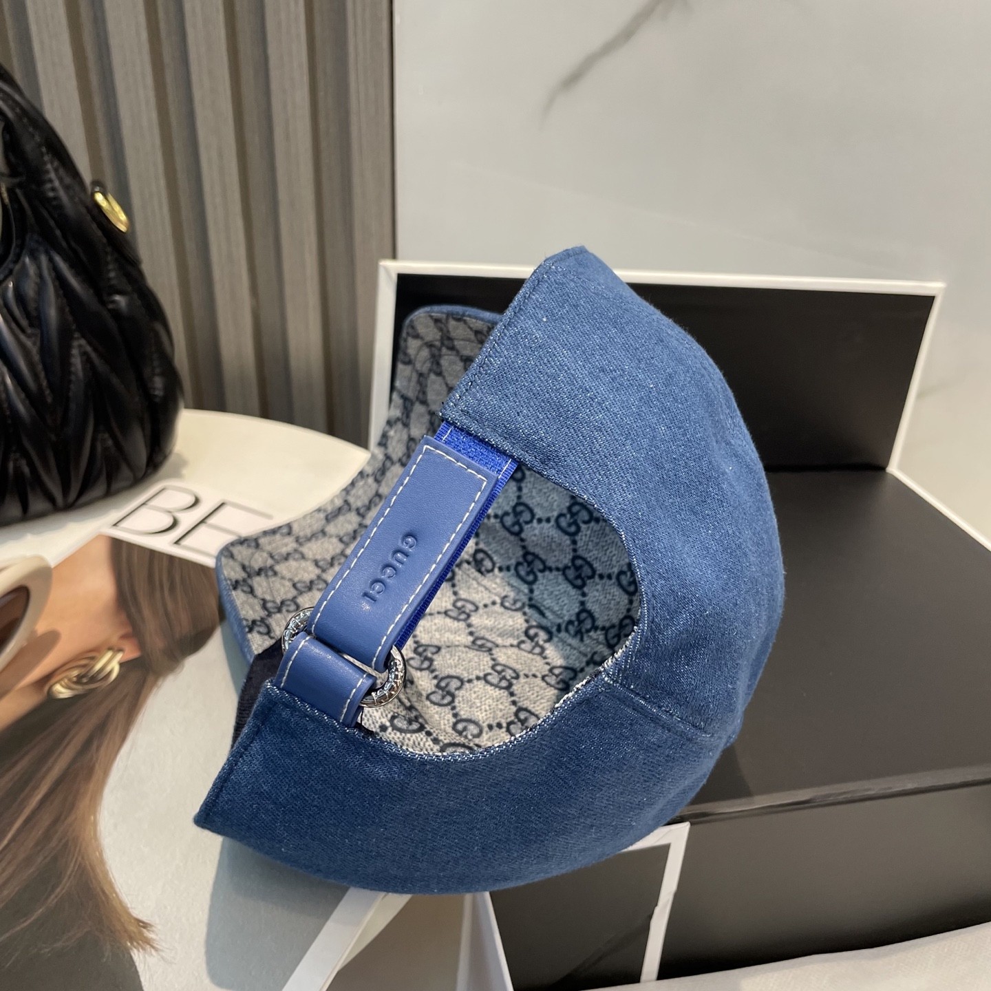 [#4936] G*u*i baseball cap peaked c ap hat