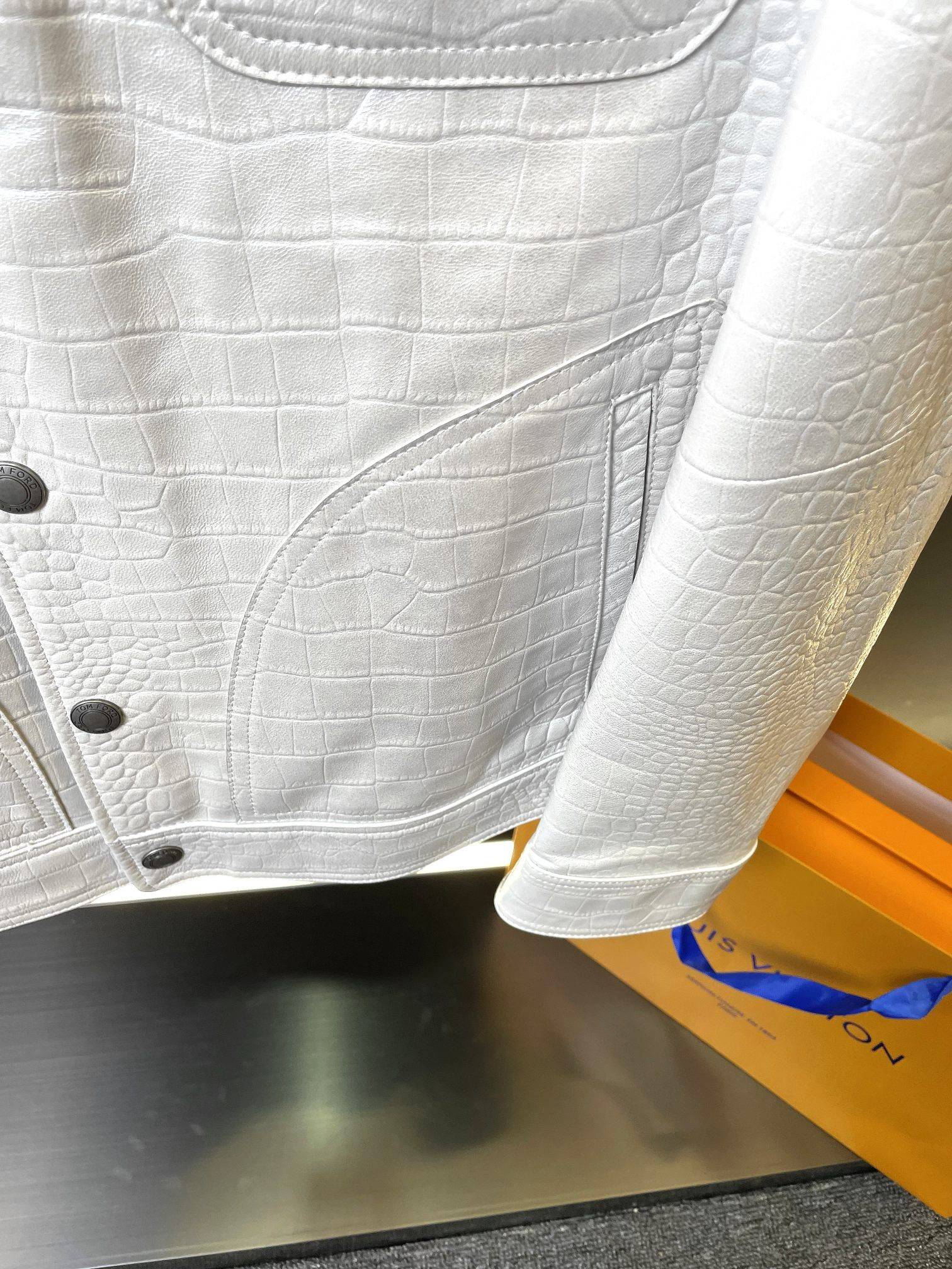 Tom Ford 23 Paris Fashion Week Leather Jackets