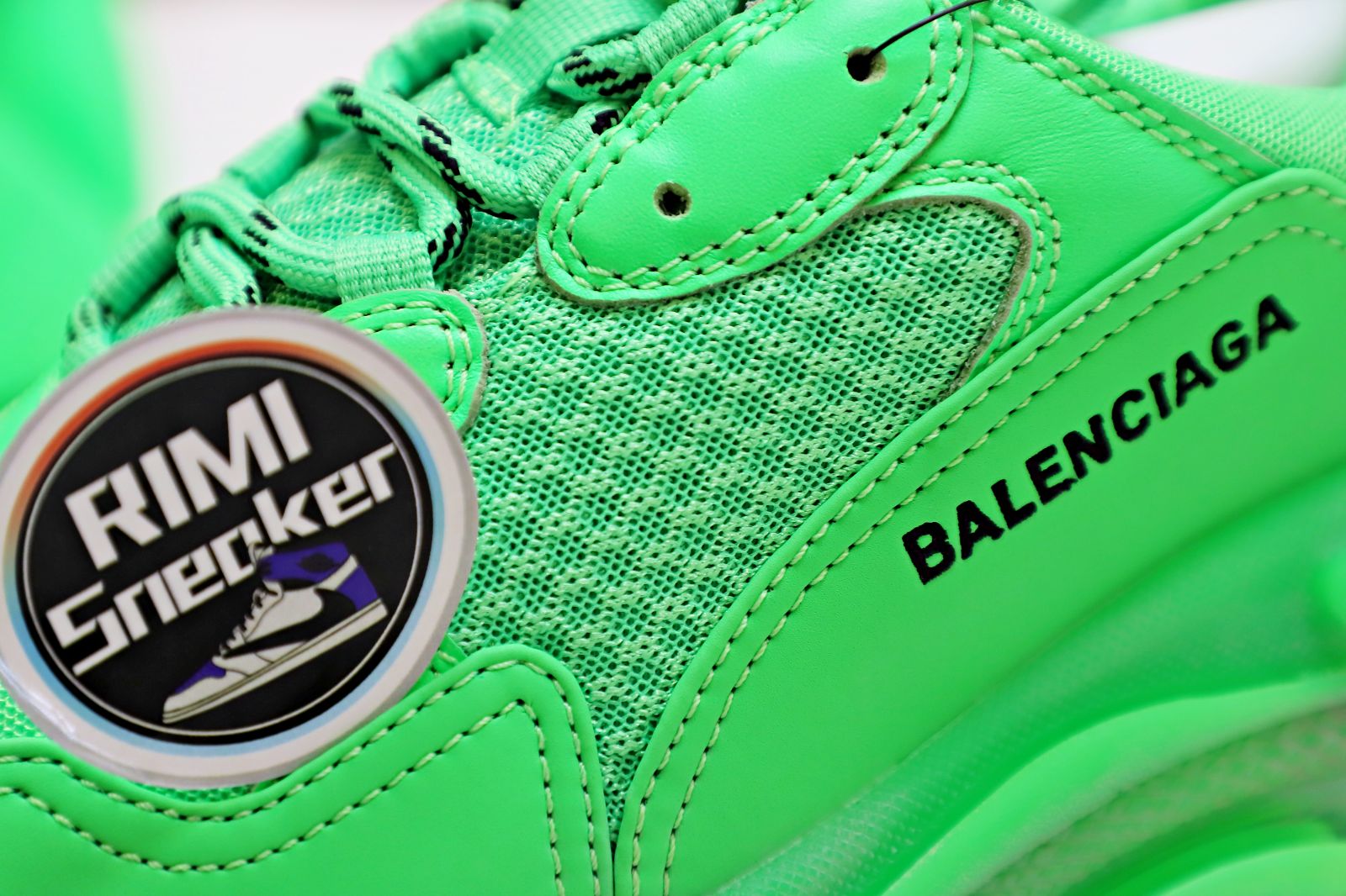 Balenciaga TRIPLE S green