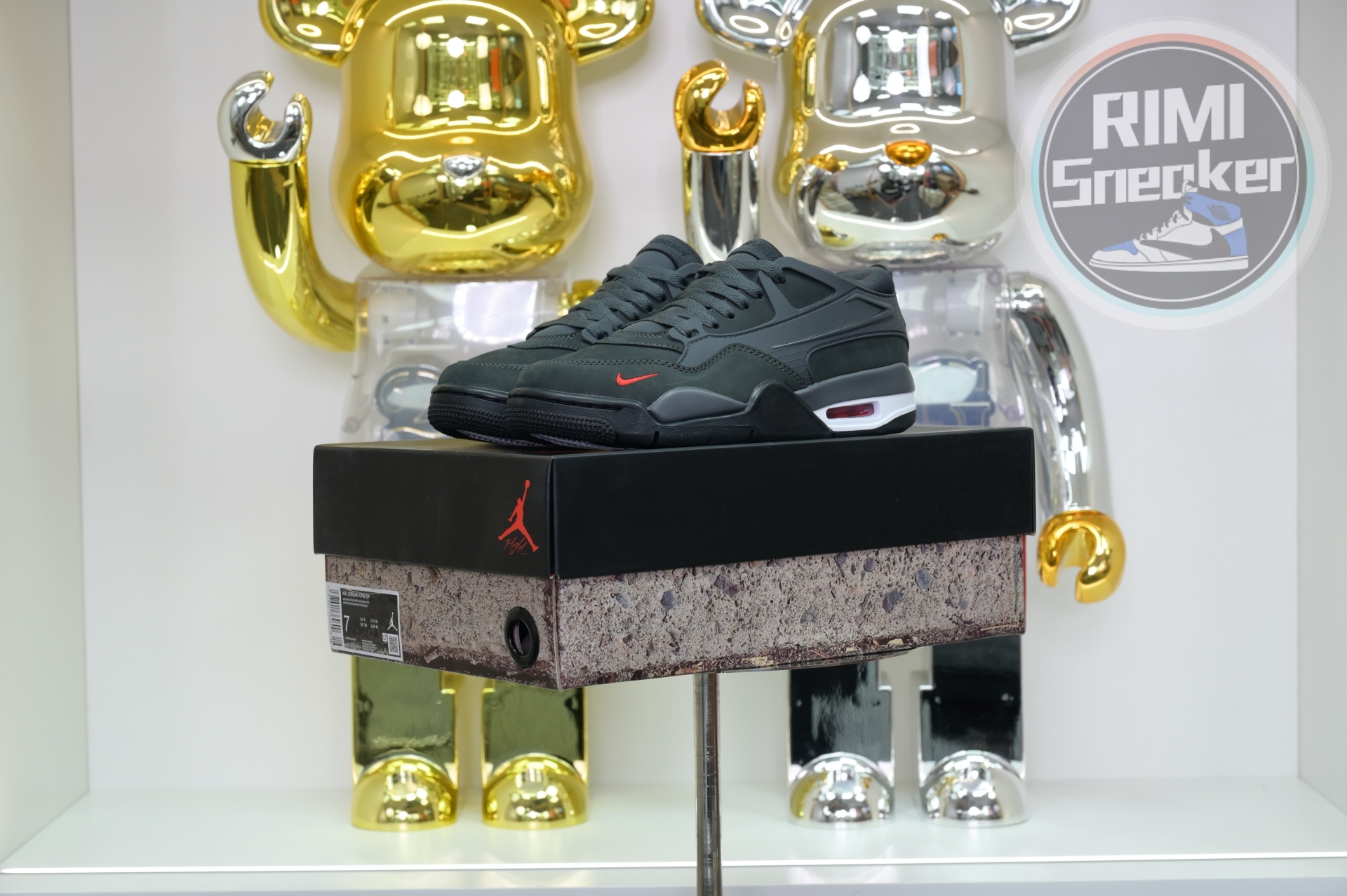 Nigel SyL*Vester x Jordan Air Jordan 4 RM SP “Anthracite”