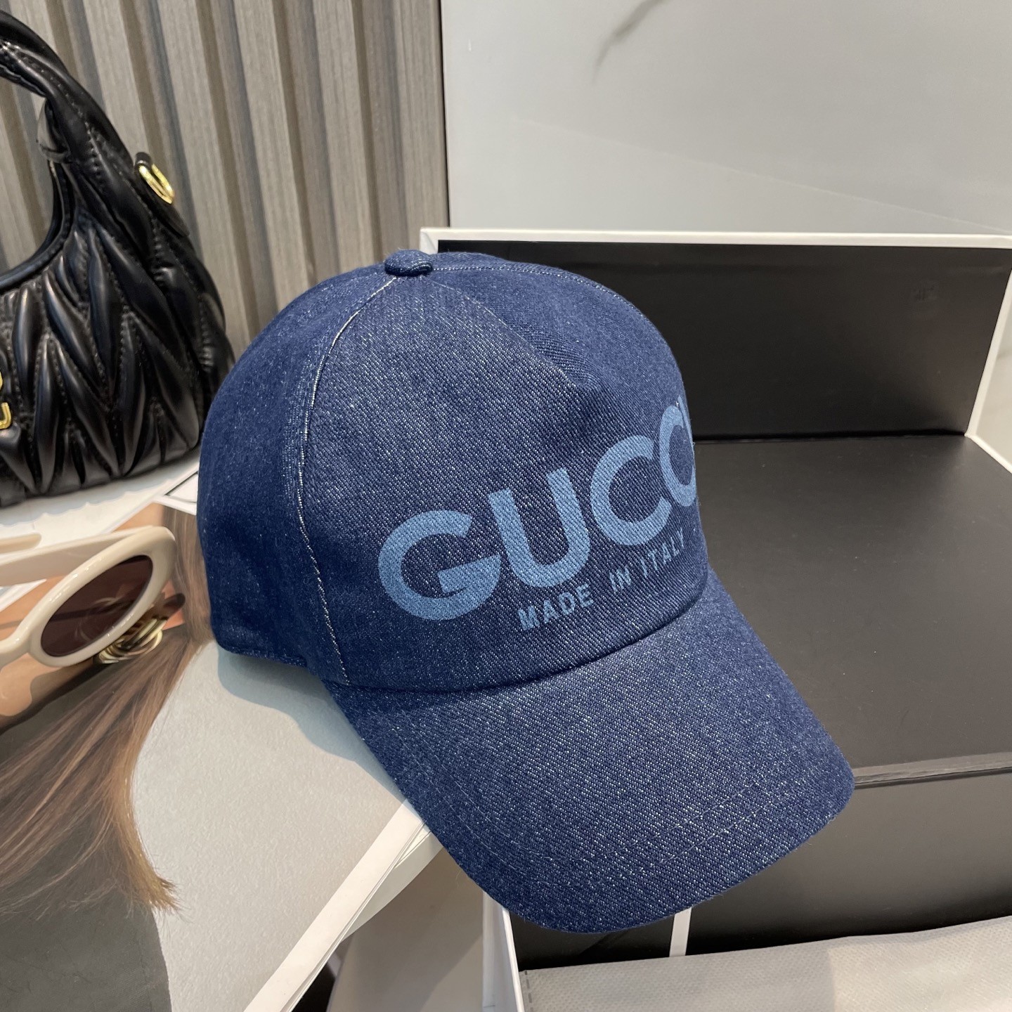 [#4994] G*u*i baseball cap peaked c ap hat