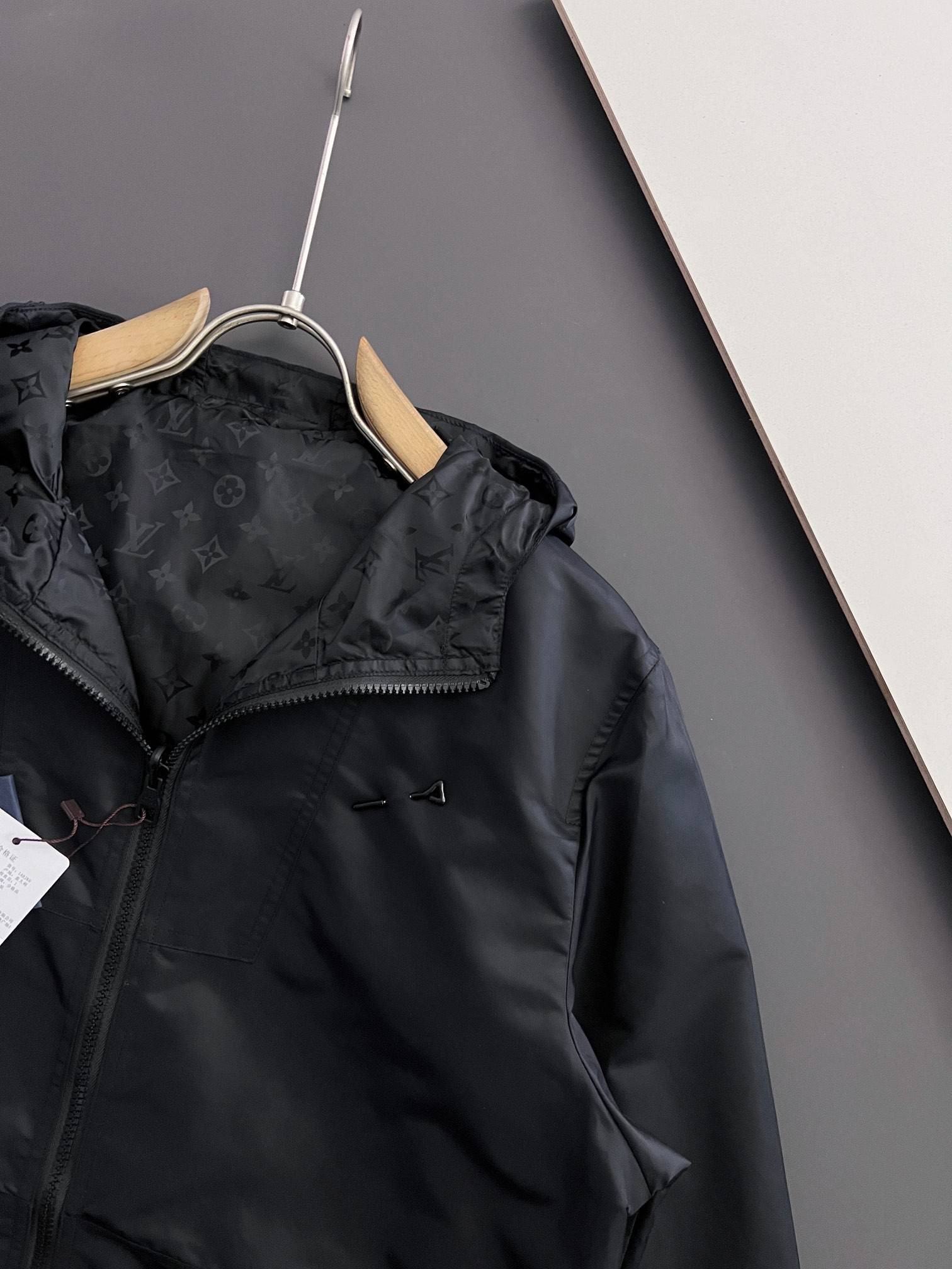 Louis Vuitton 24 new double-sided printed Presbyterian jacket