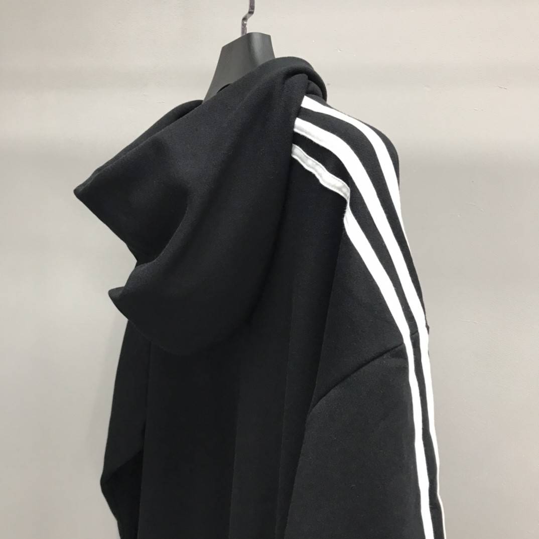 Balenciaga Ardy Wiranata logo zipper hoodie