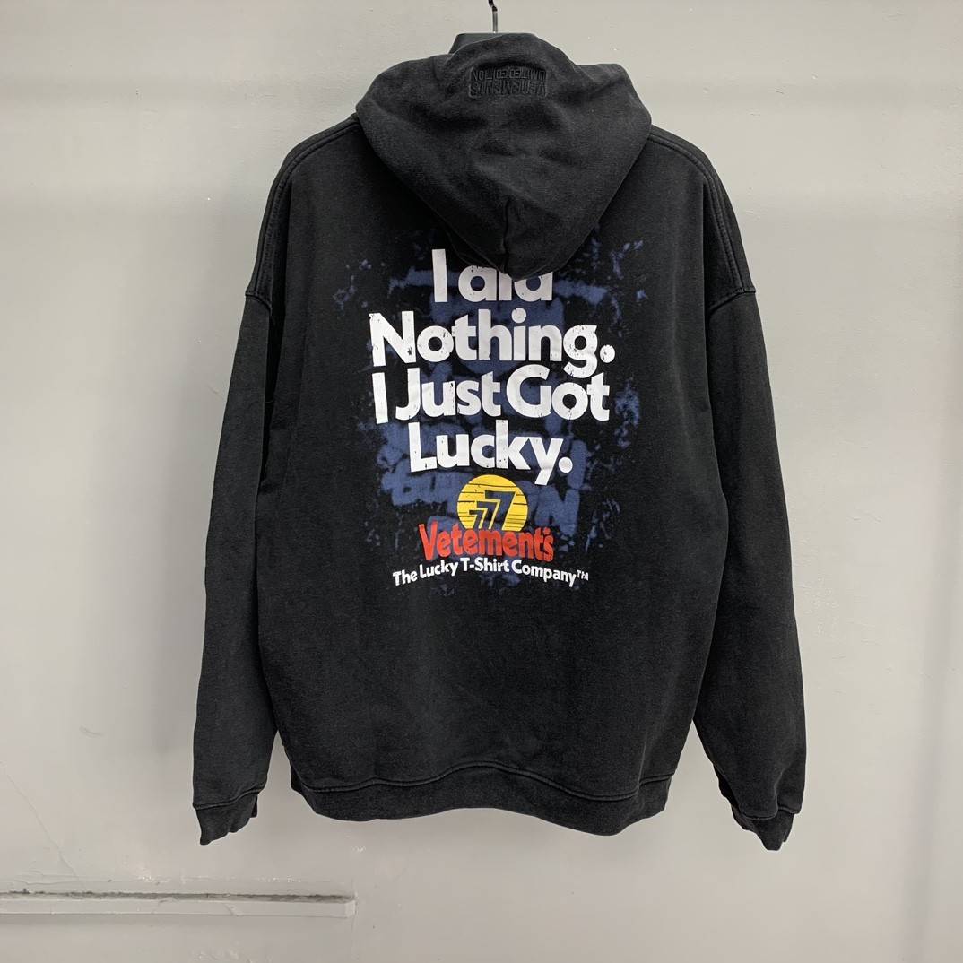 Balenciaga Lucky hooded sweatshirt