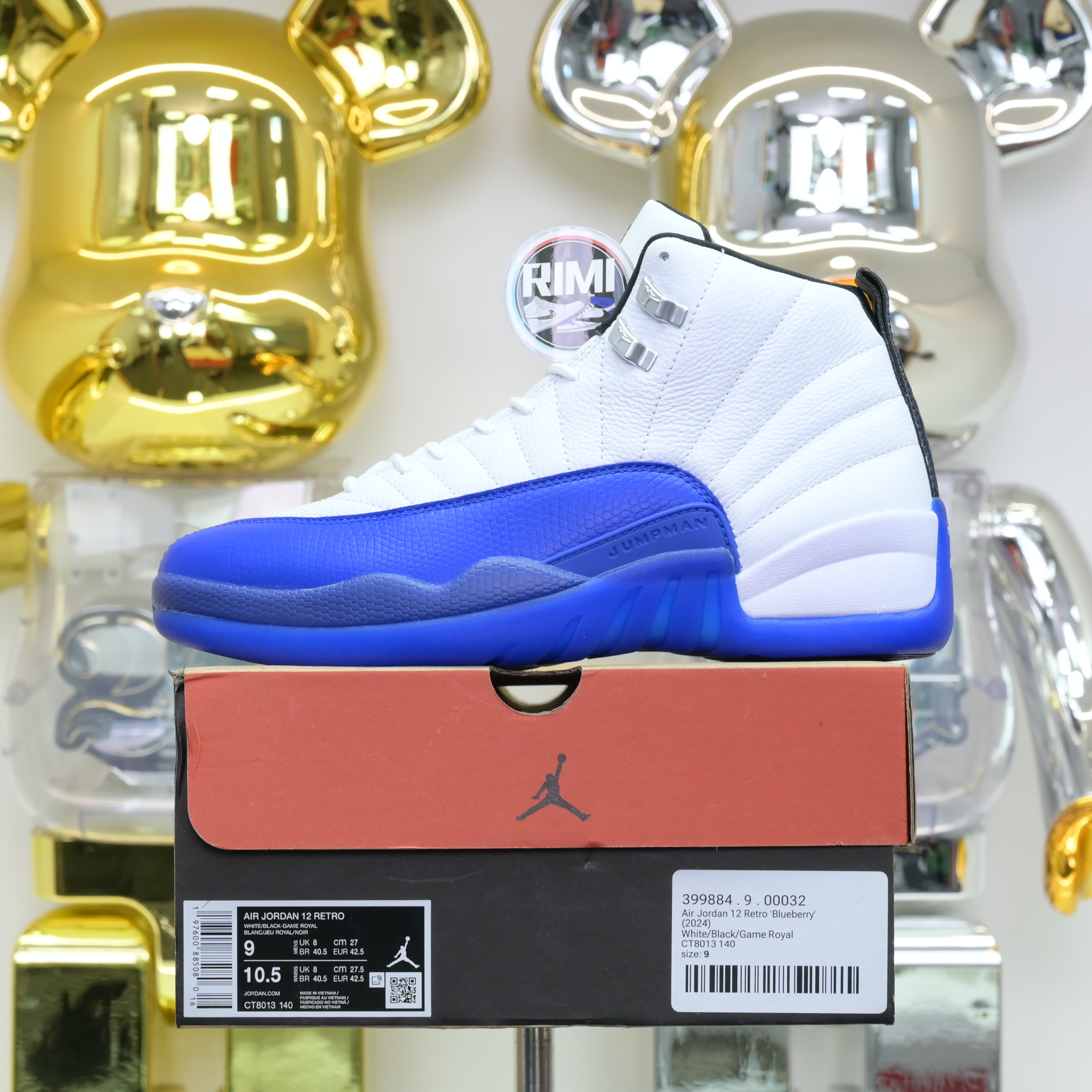 Air Jordan 12 Retro''Blueberry''(2024)