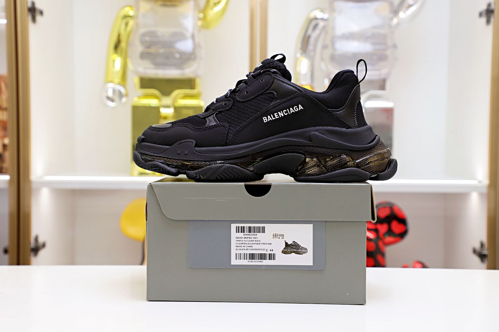 Balenciaga TRIPLE S Black