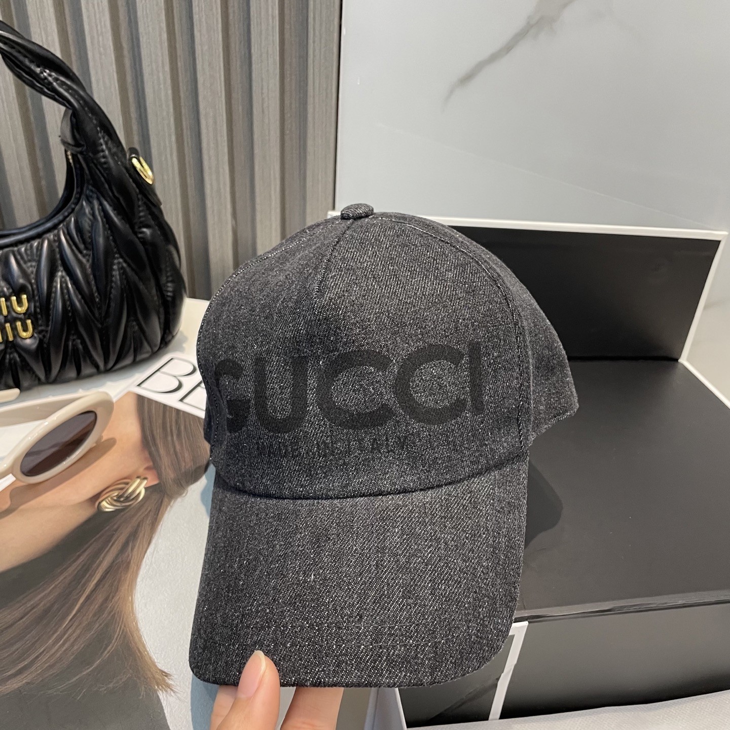 [#4995| G*u*i baseball cap peaked c ap hat