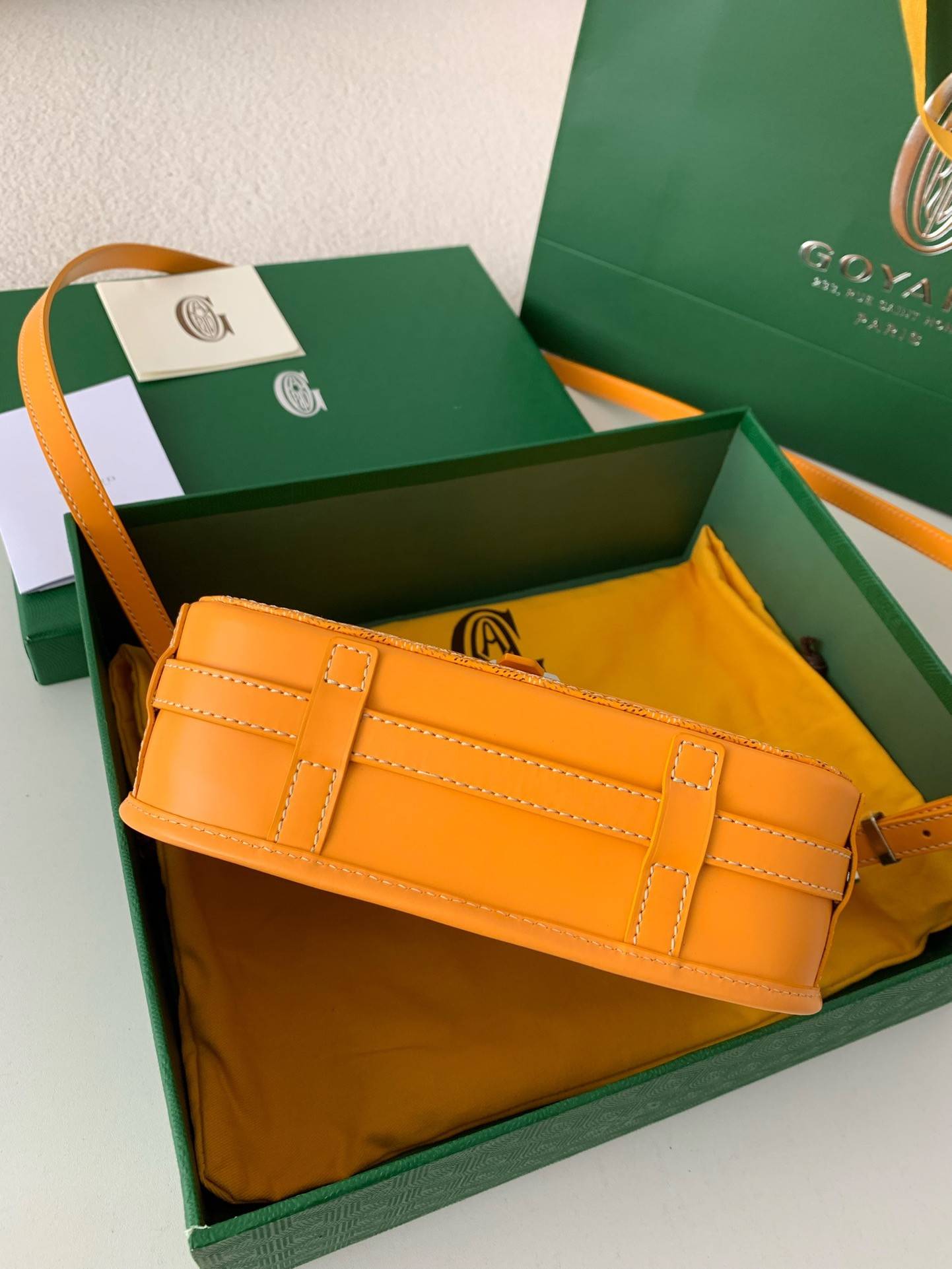 Goyard BeL*Védère bag Top Quality  Size:21.5*16*6cm