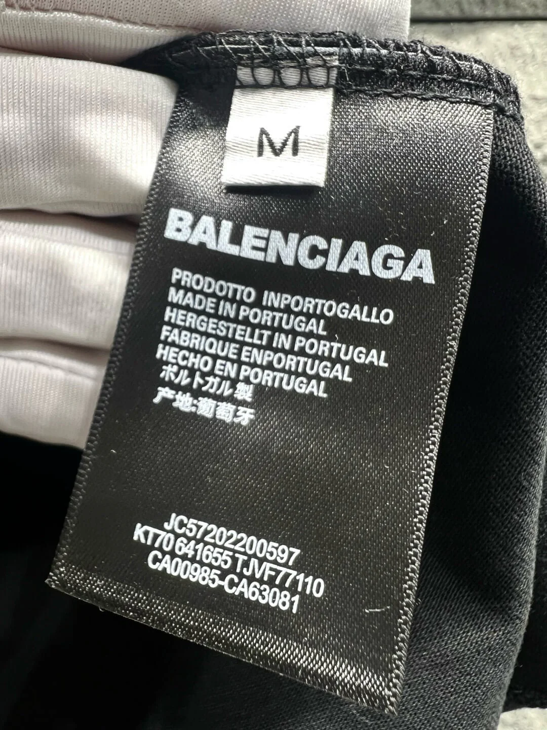 Silicone Overlapping Letter T Shirt