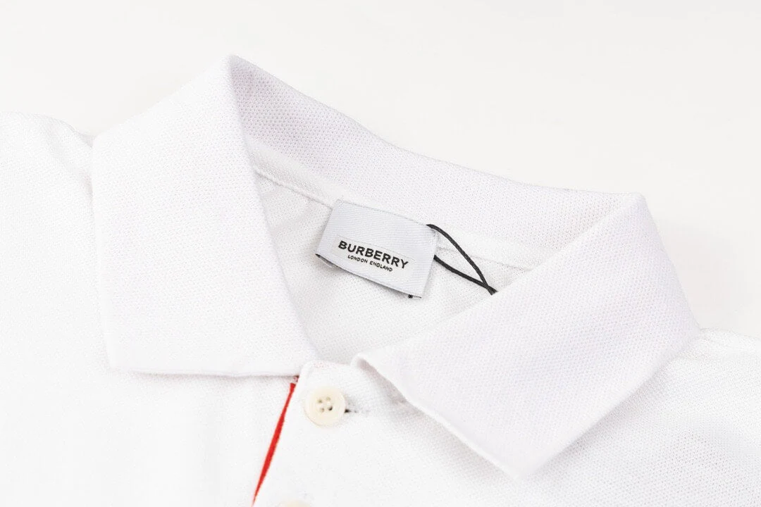 Letter Embroidery Polo T Shirt
