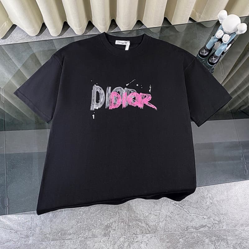 Classic All-Over Graffiti Print T-Shirt