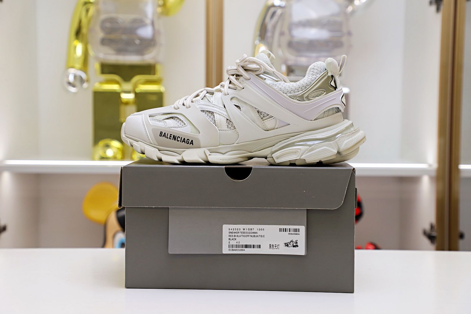 Balenciaga TRACK TRAINER WHITE