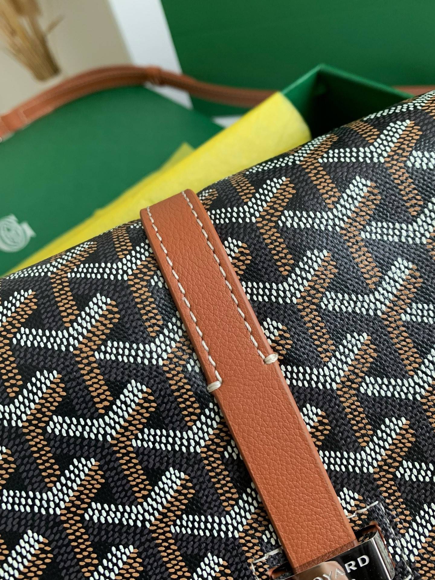 Goyard BeL*Védère bag Top Quality  Size:21.5*16*6cm