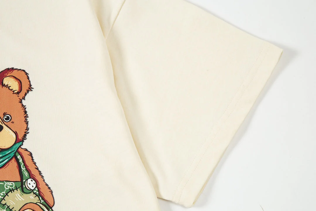 Bear Doll Print T Shirt