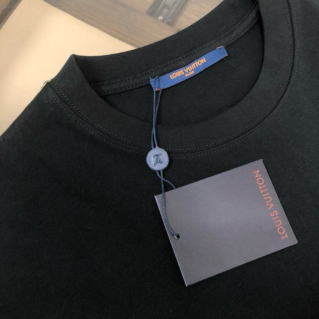 Embroidery on the Chest T Shirt