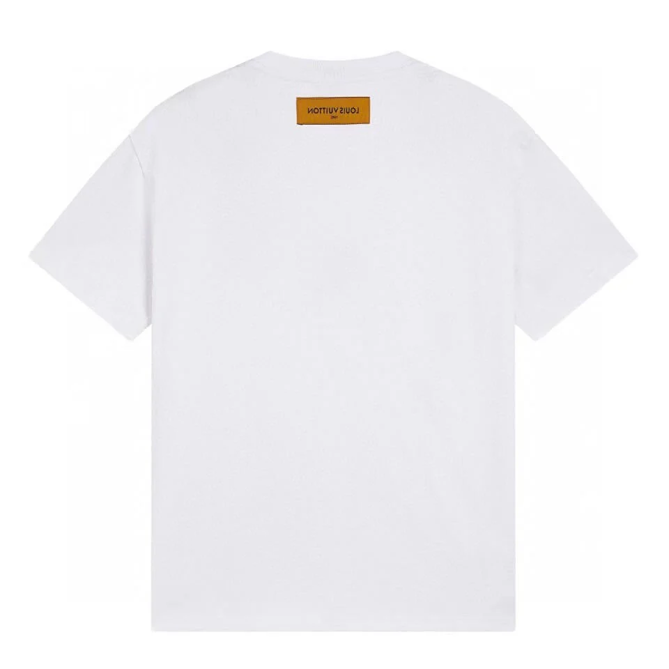 Color Pattern Print T Shirt