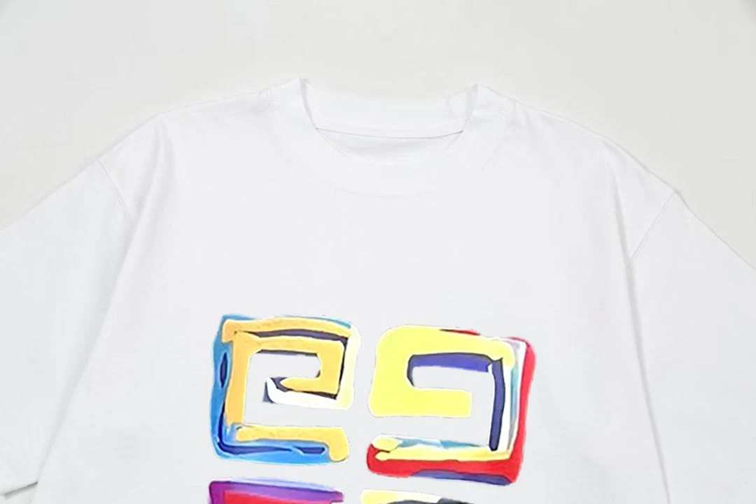 Colorful Hand-Drawn T Shirt