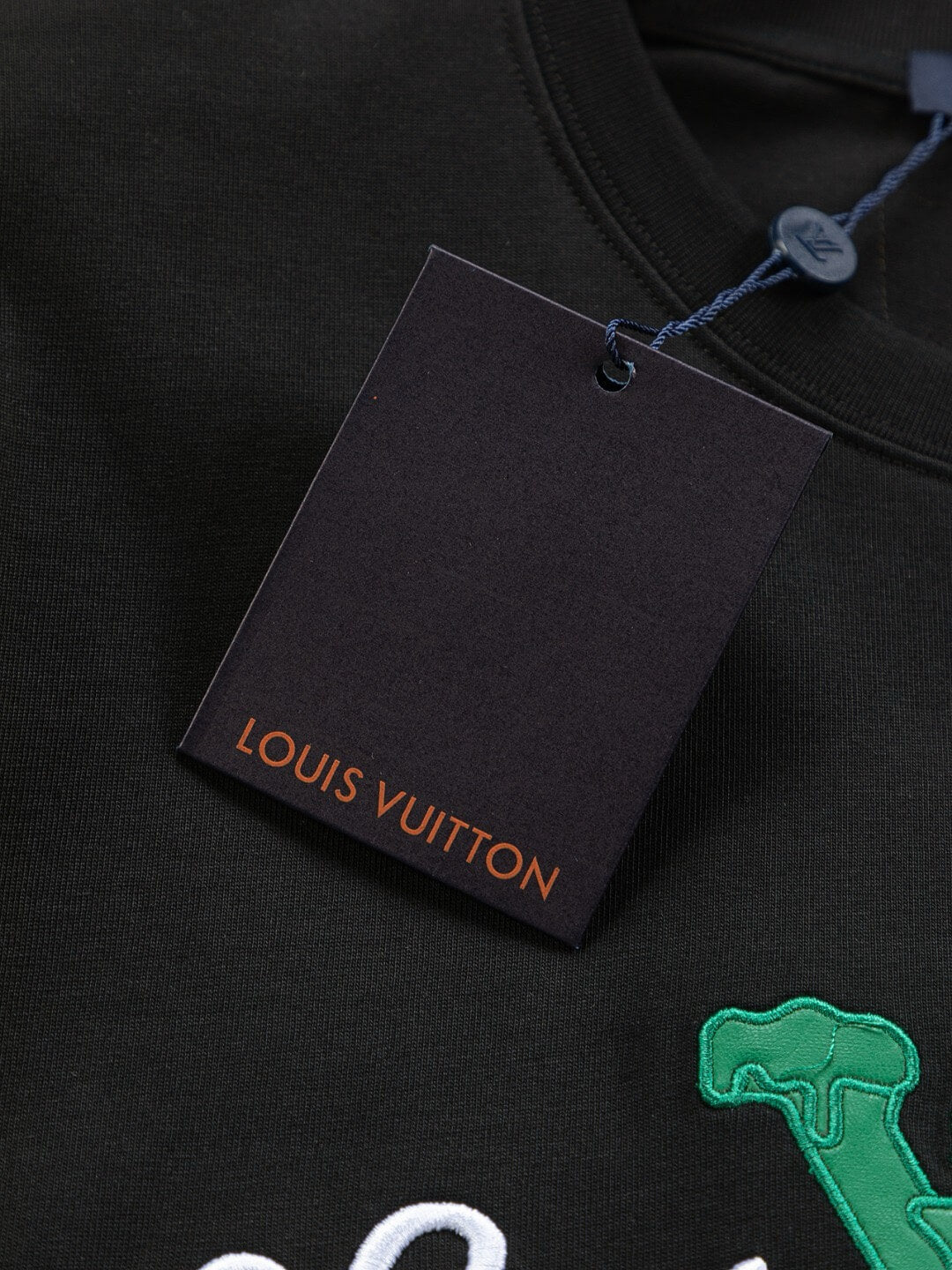 Green Embroidery T Shirt