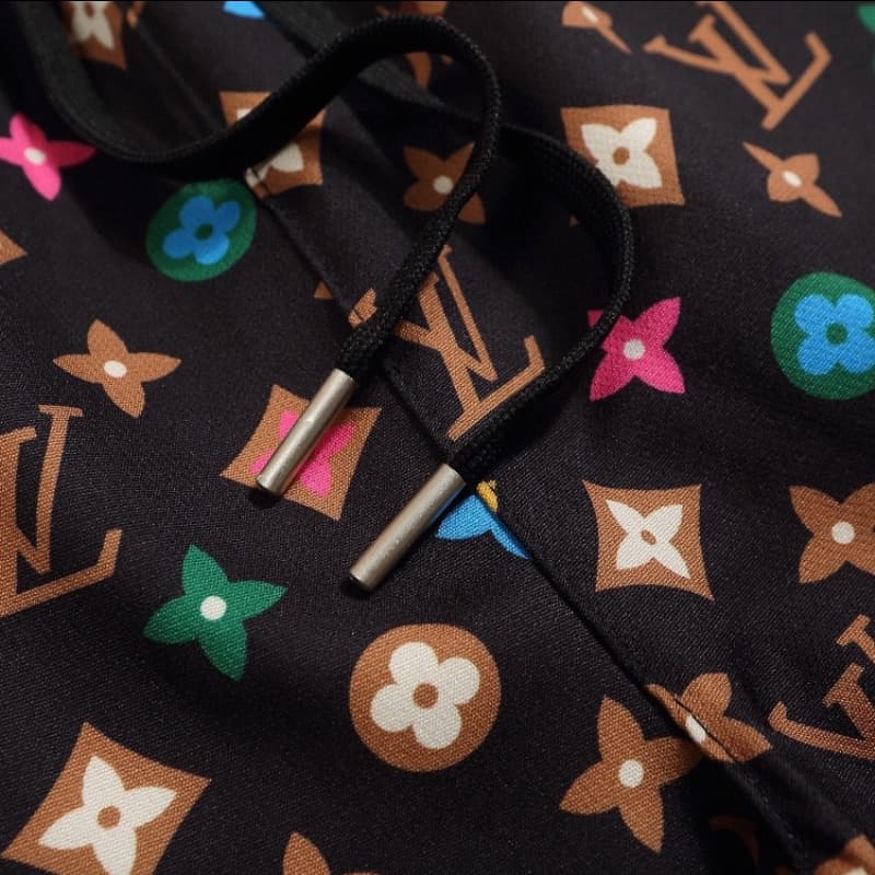 Colorful All-over Print T-shirt and Shorts Set