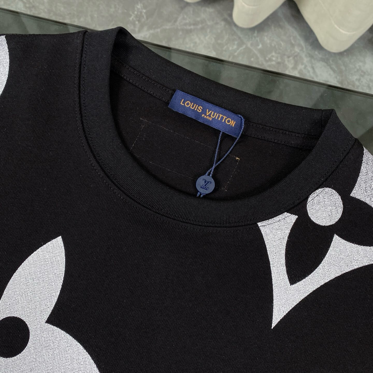 All-Over Gradient Print T-Shirt