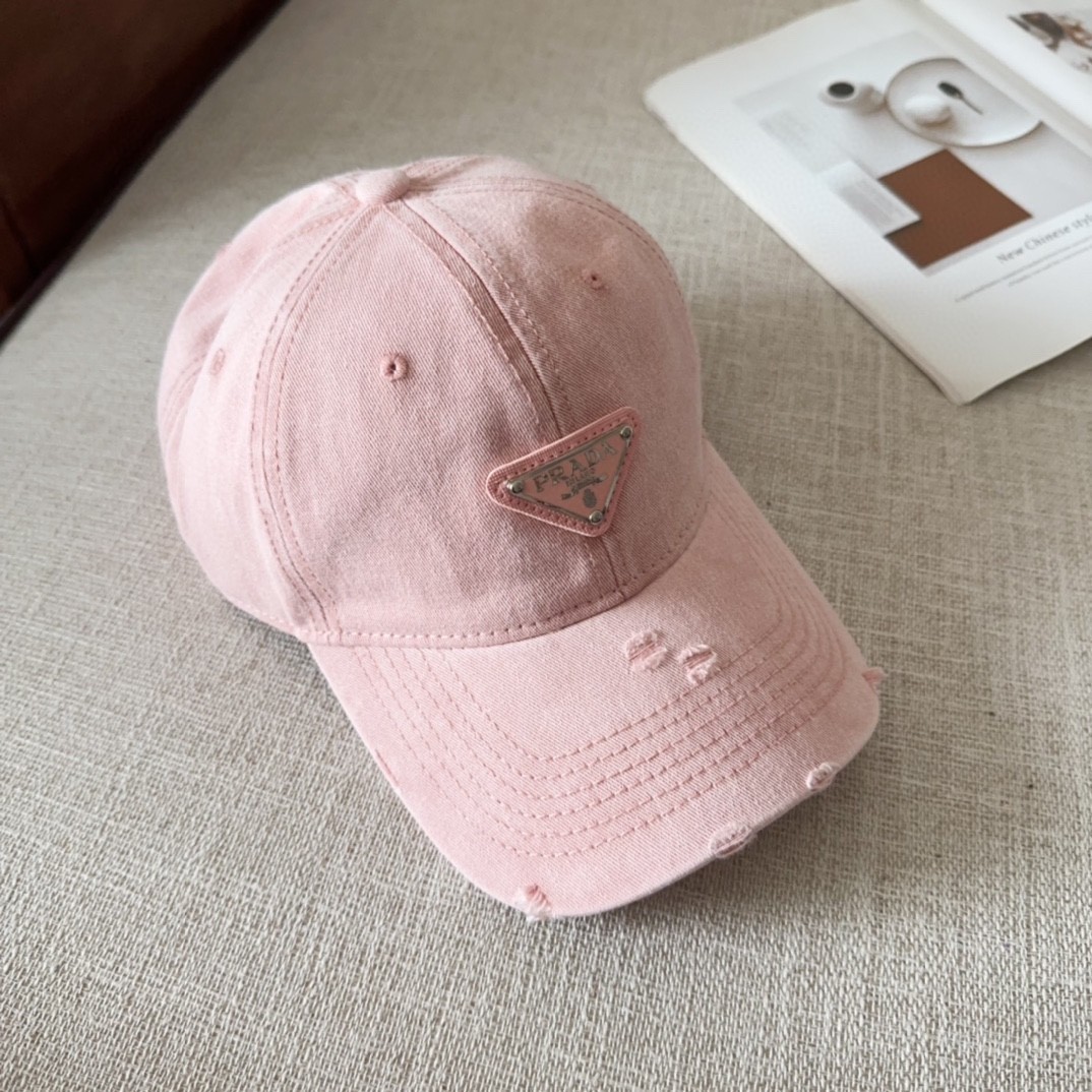 [#4812] Prada baseball cap peaked ca p hat