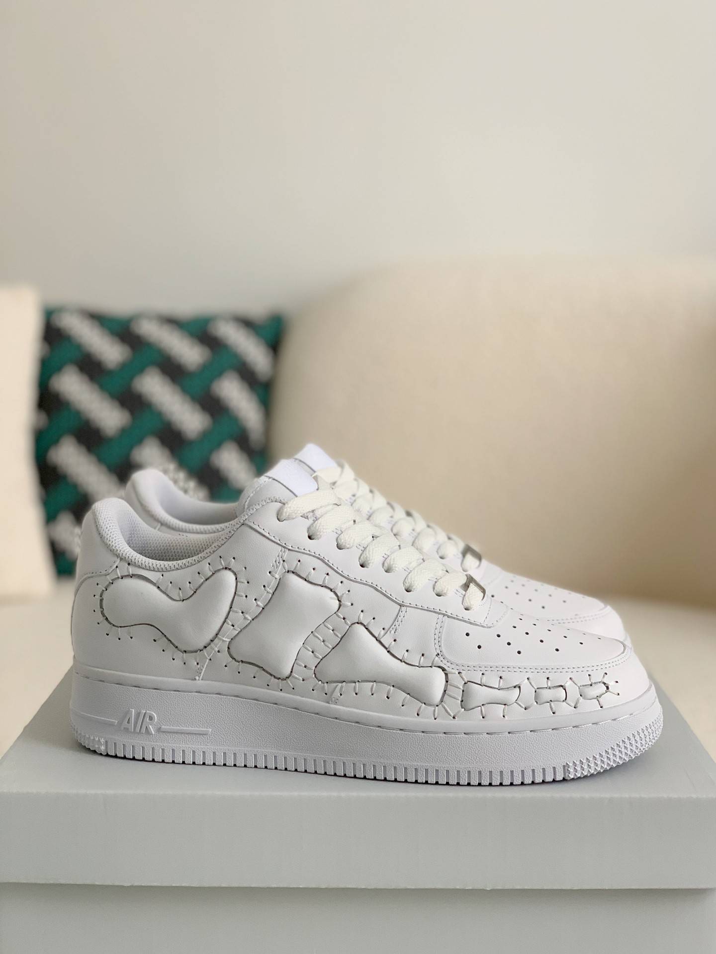 Nike Remake AF1 Skeleton Customized Shoe