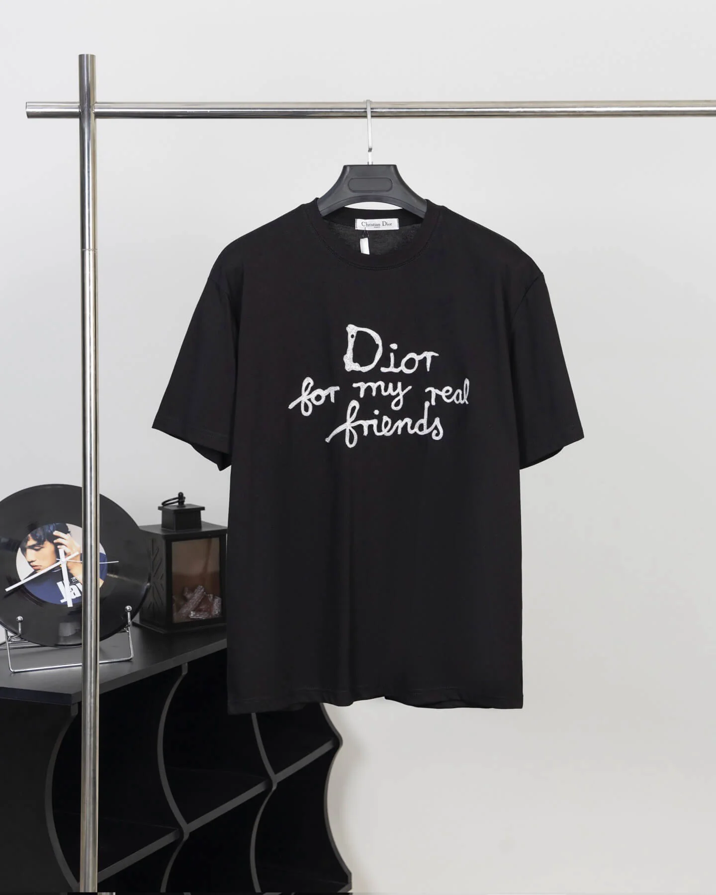 Letter Embroidery T Shirt