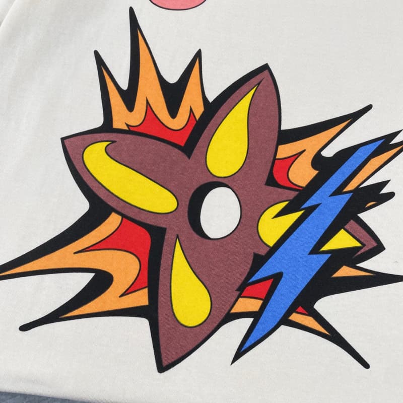 2025 Flame Graffiti Locomotive T-Shirt