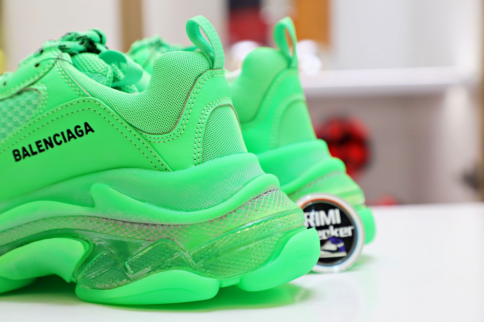 Balenciaga TRIPLE S green