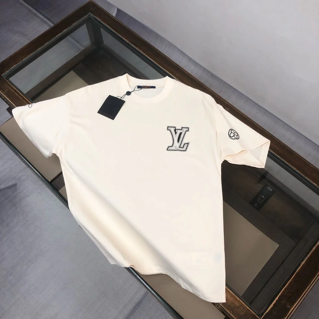 Embroidery on the Chest T Shirt