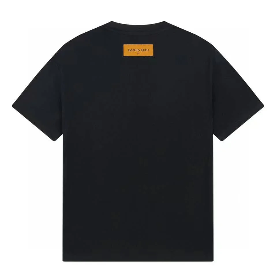 Color Pattern Print T Shirt