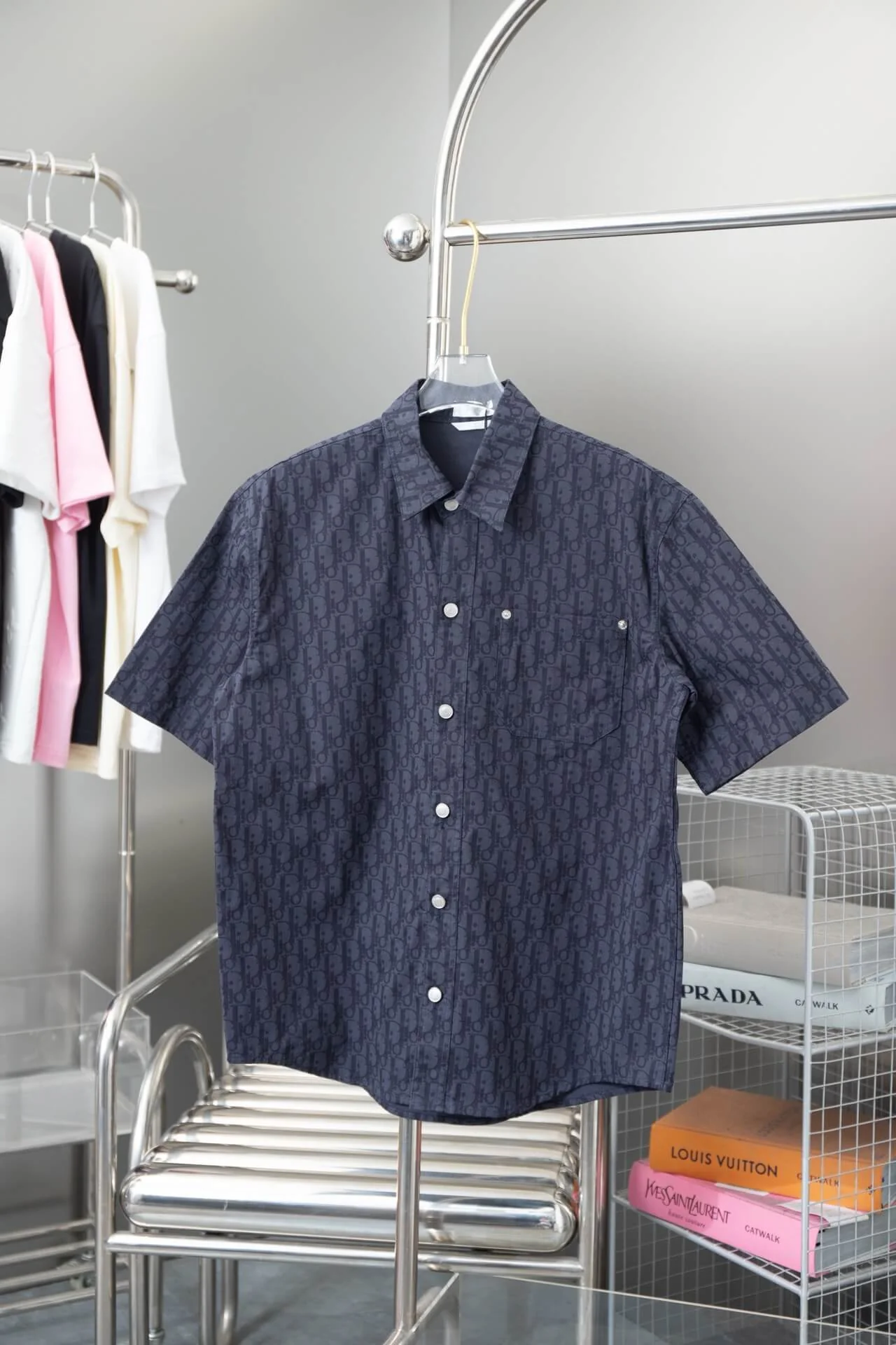 All-Over Jacquard T Shirt