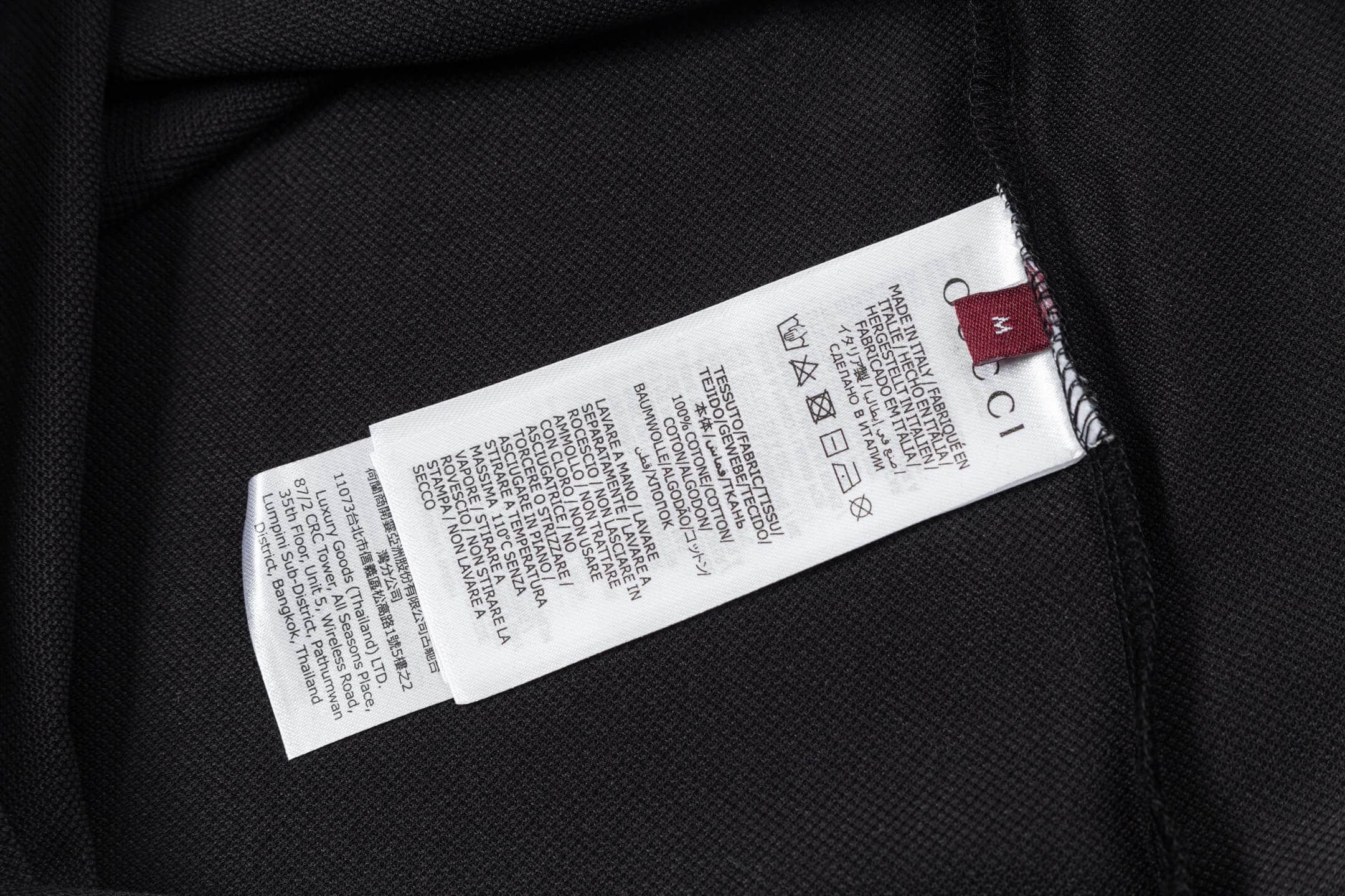 Two-Tone Stripes Polo T Shirt